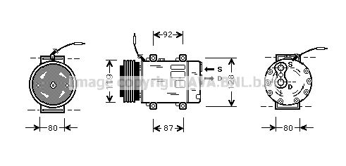 AVA QUALITY COOLING kompresorius, oro kondicionierius RTAK283